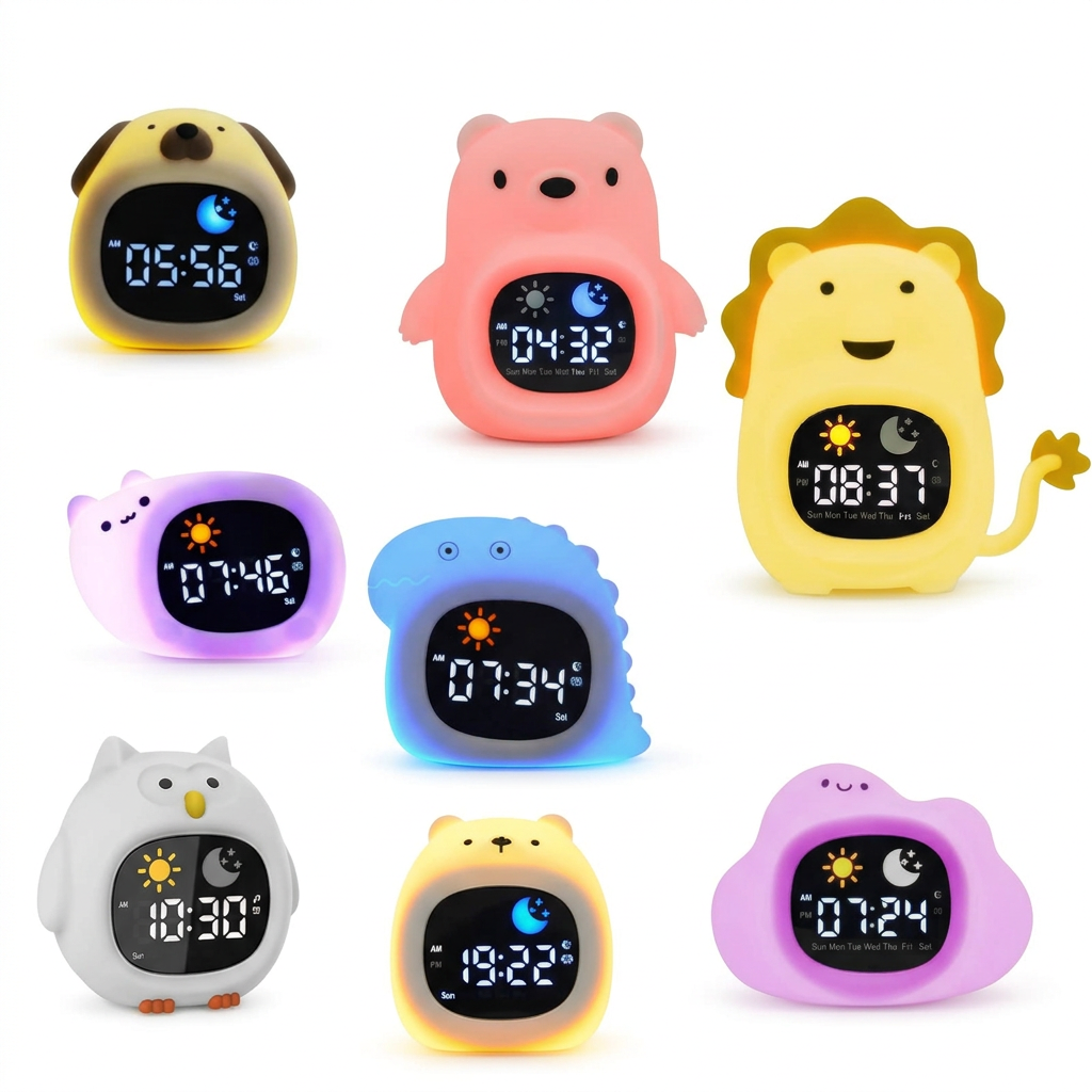 Réveil Enfant Animaux