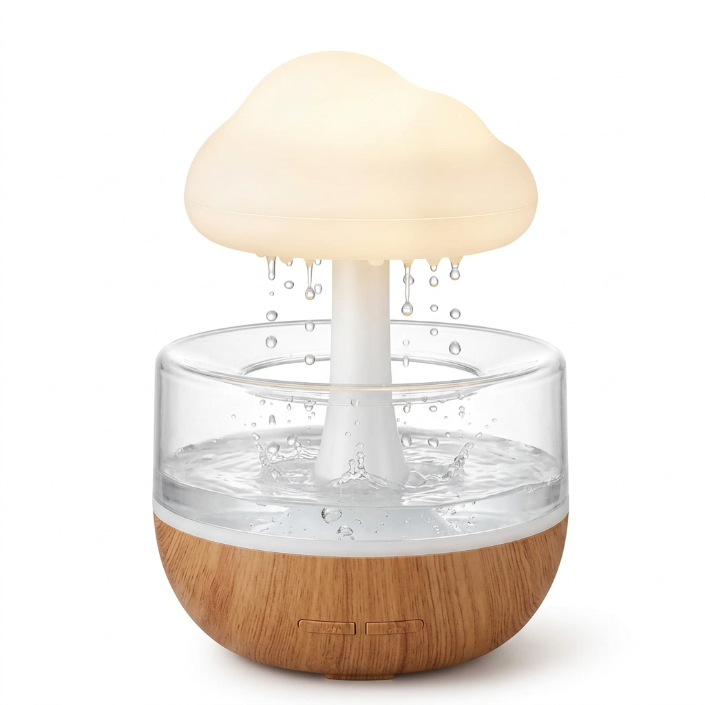 Humidificateur Champignon LED