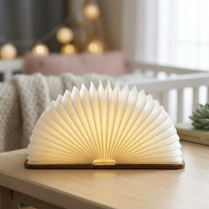 Lampe Livre en Bois | BookLight™