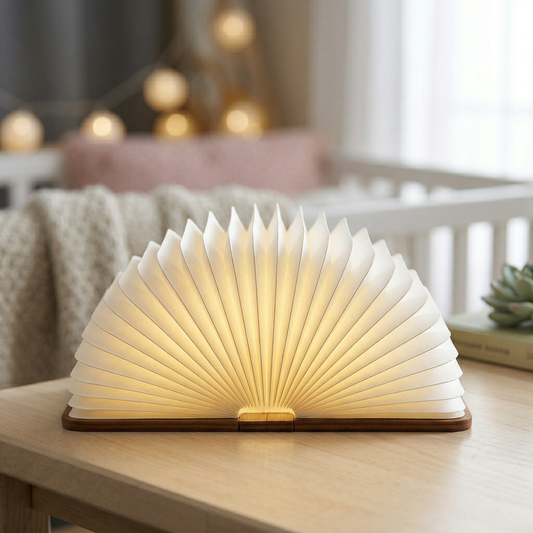 Lampe Livre en Bois | BookLight™