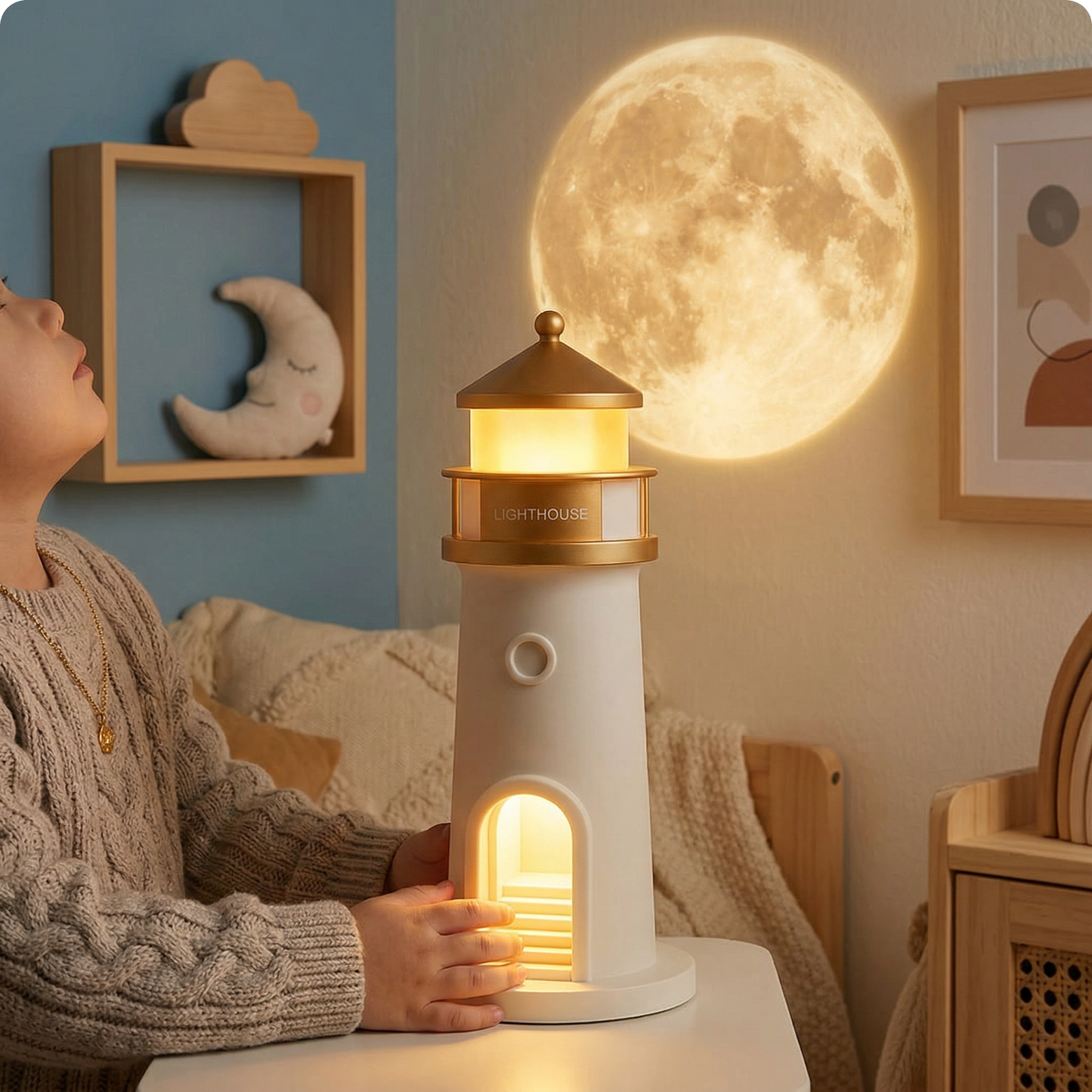 Lampe Lune Projecteur | MoonGlow