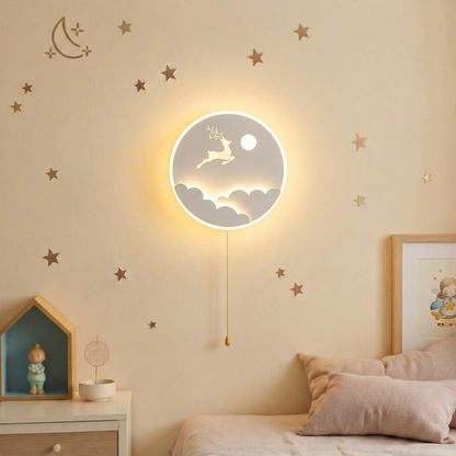 Lampe Murale Nuage, Lune & Étoiles | StarMoon™