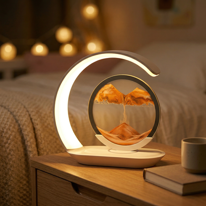 Lampe Sable 3D Bureau | QuicksandGlow