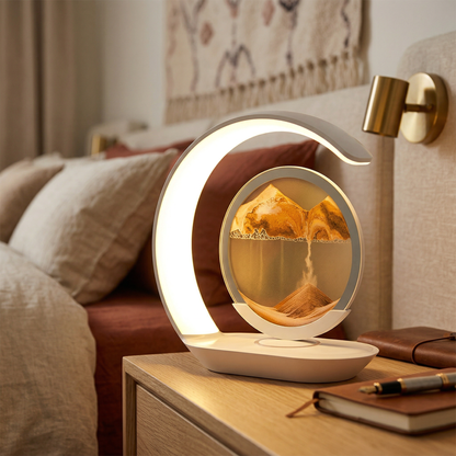 Lampe Sable 3D Bureau | QuicksandGlow