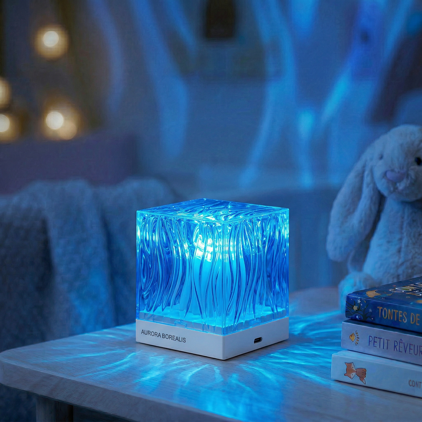 Lampe de Projection Aurores Boréales