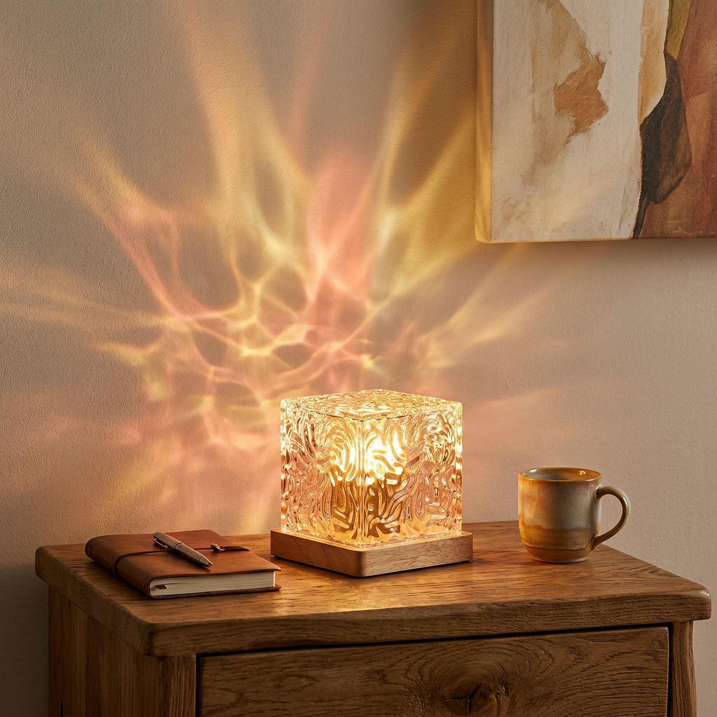 Lampe de Projection Aurores Boréales