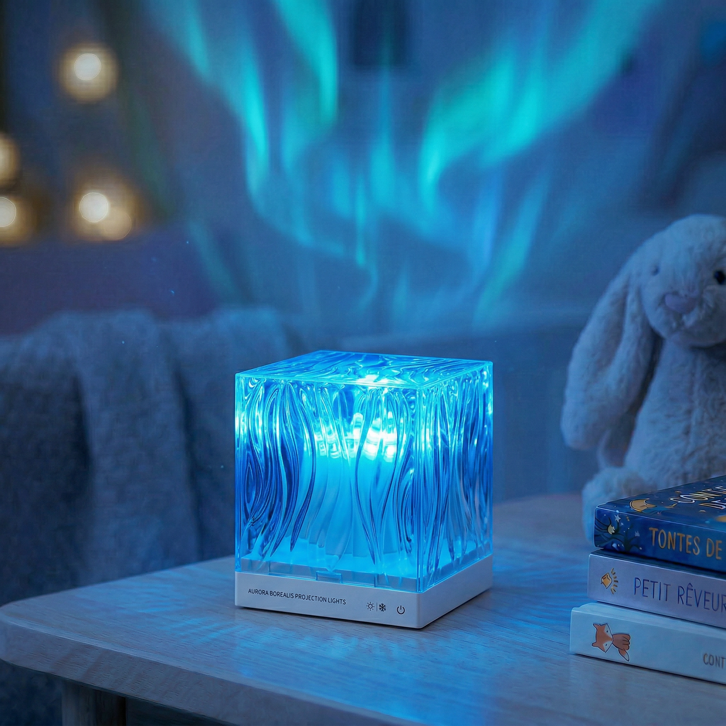 Lampe de Projection Aurores Boréales