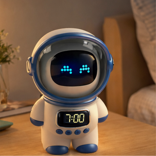 Réveil Astronaute LED bleu