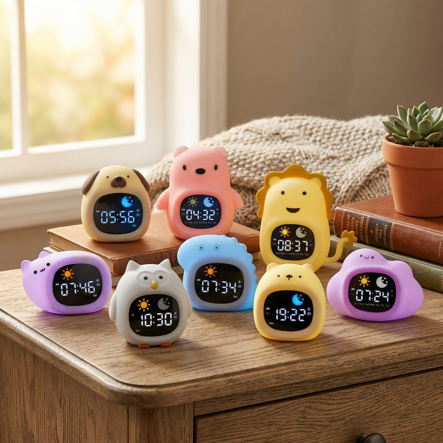 Réveil Enfant Animaux | CuteAlarm