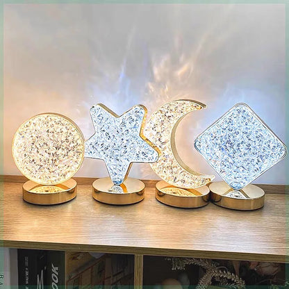 Veilleuse Cristal 3D LED | CrystalGlow