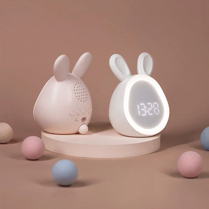 Veilleuse Lapin Réveil Bébé LED