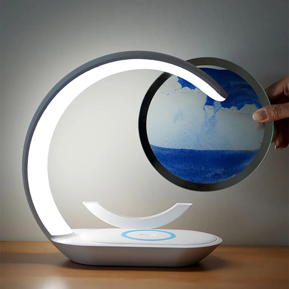 Lampe Sable 3D Bureau | QuicksandGlow