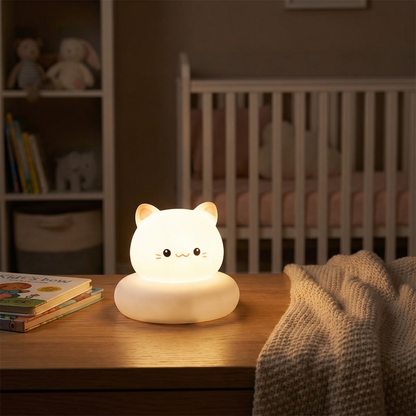 Veilleuse Animaux LED Enfant Chat