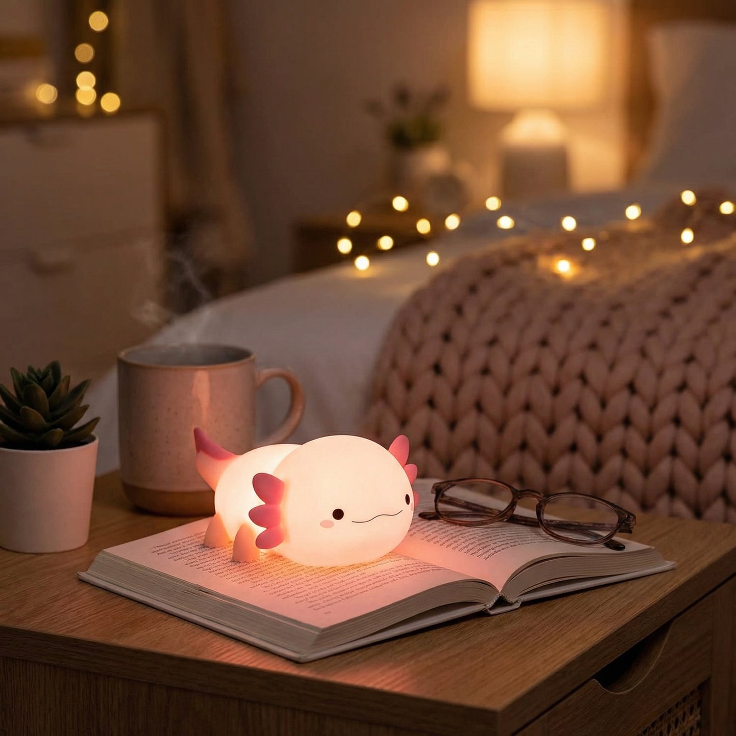 Veilleuse Axolotl Bébé Led