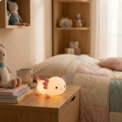Veilleuse Axolotl Bébé pour chambre