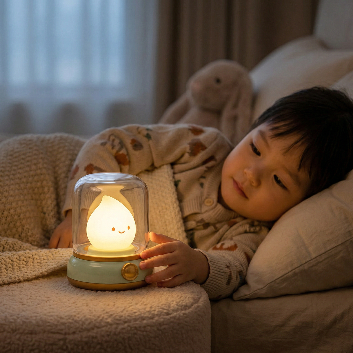 Veilleuse Bougie Bruit Blanc | CandleGlow