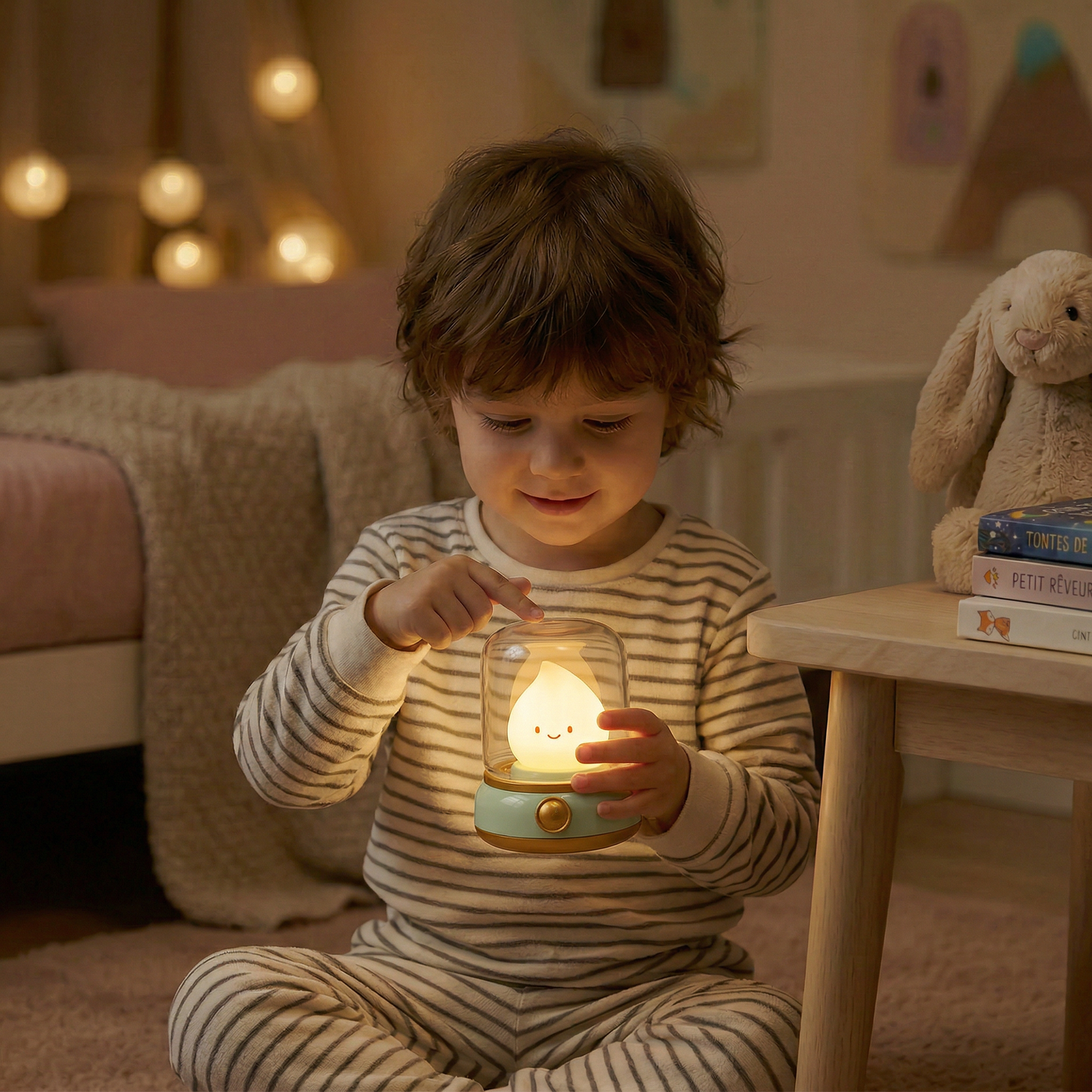 Veilleuse Bougie Bruit Blanc | CandleGlow