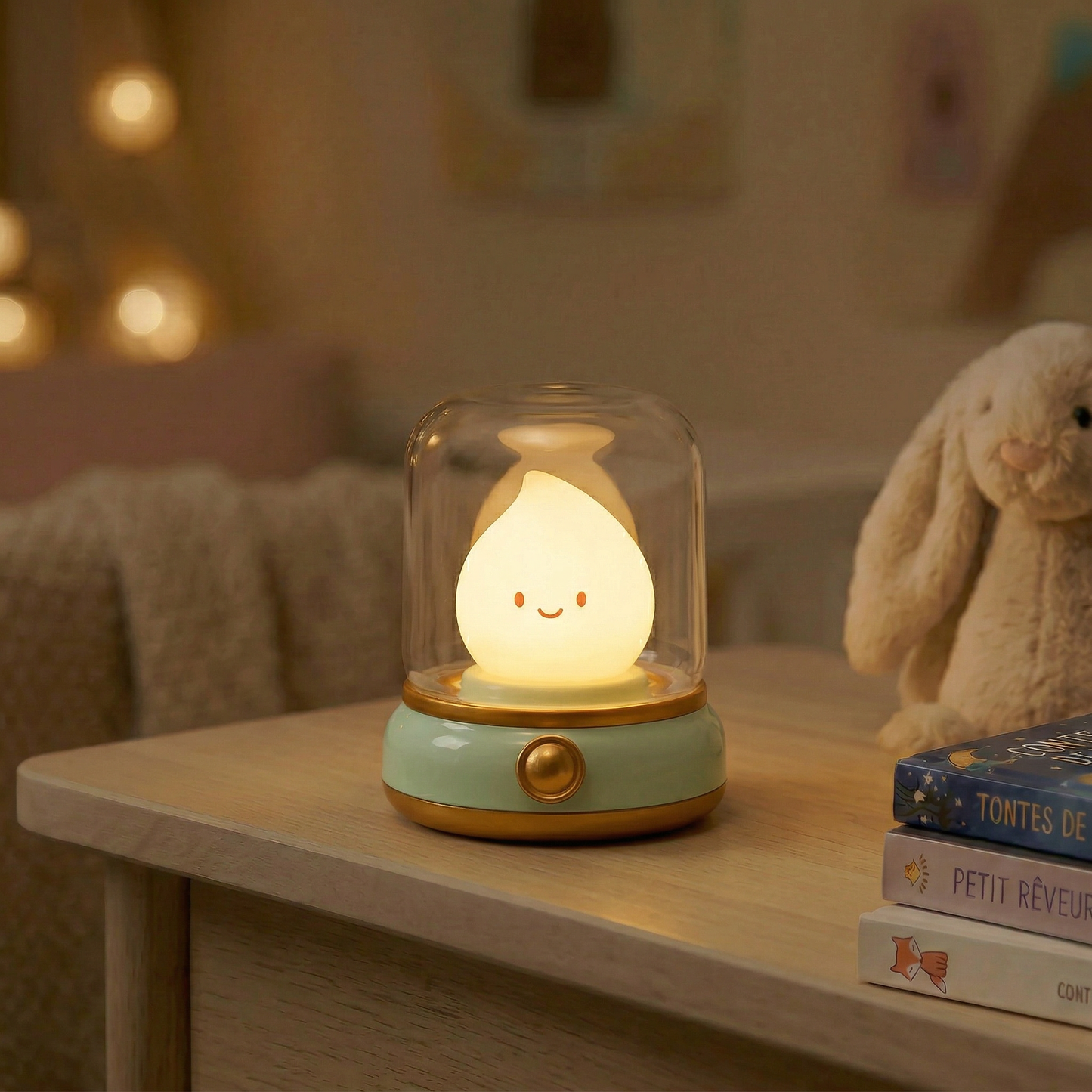 Veilleuse Bougie Bruit Blanc | CandleGlow