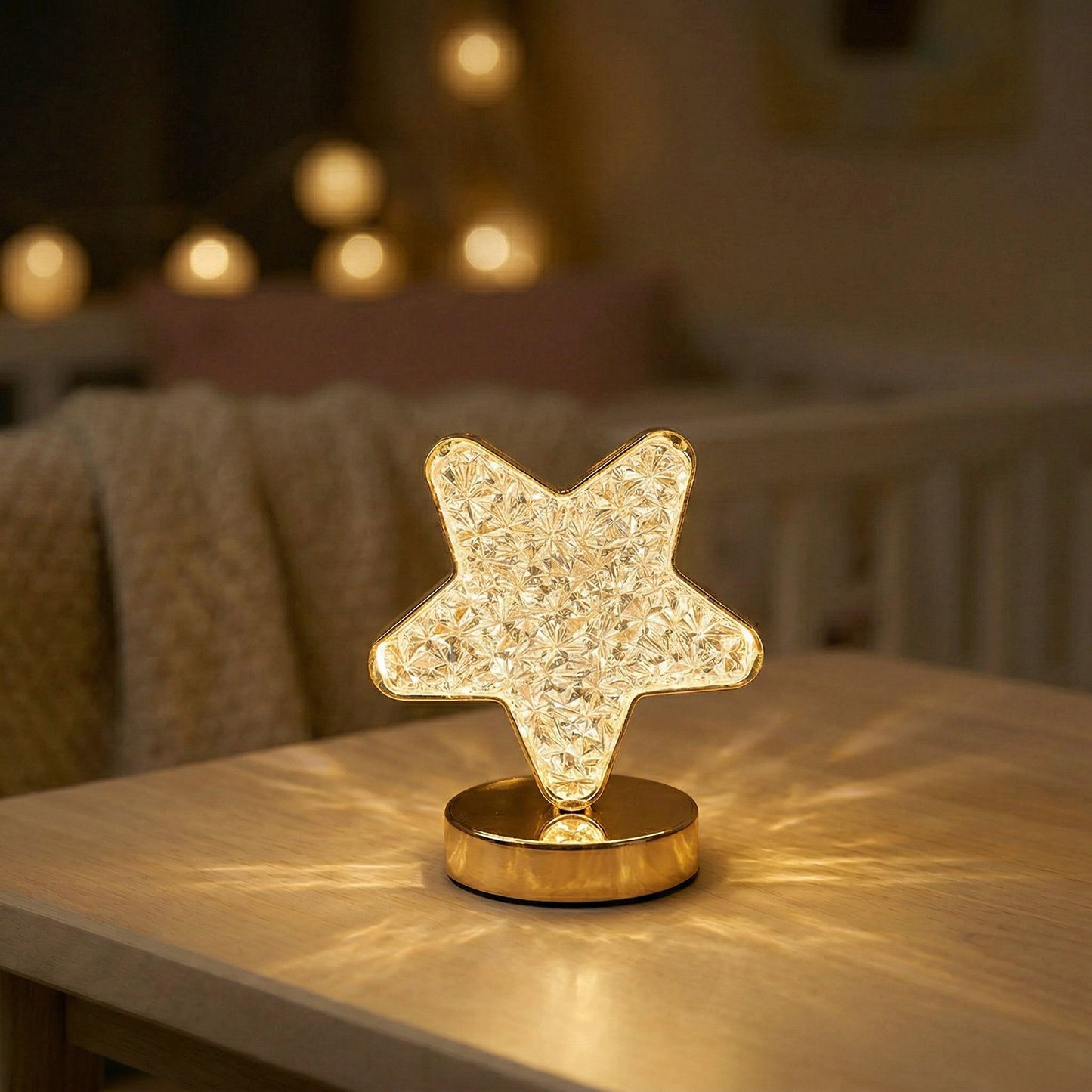 Veilleuse Cristal 3D LED | CrystalGlow