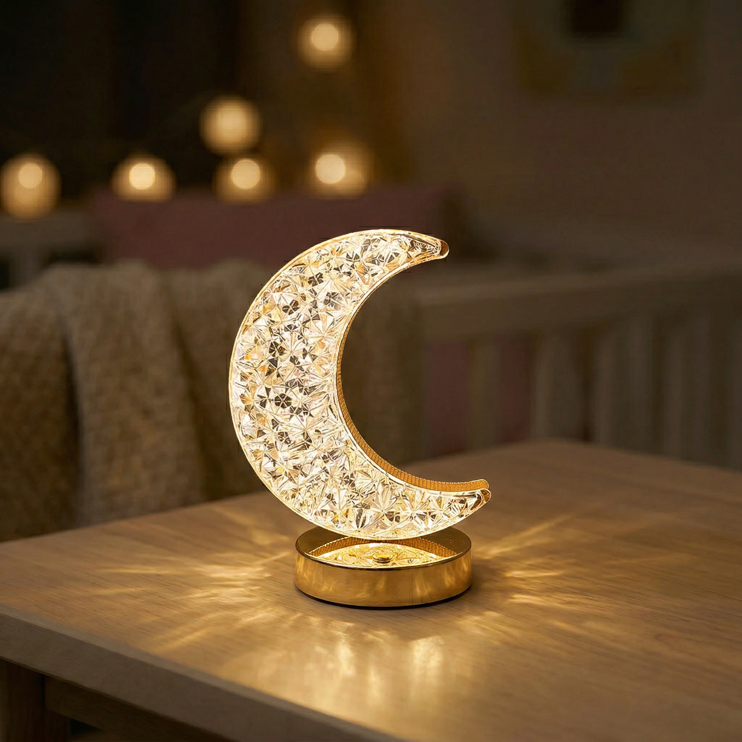 Veilleuse Cristal 3D LED | CrystalGlow