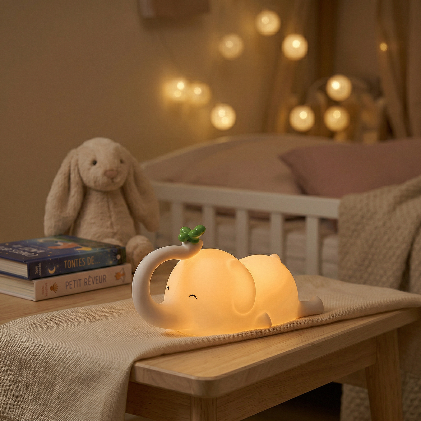Veilleuse Éléphant Bébé