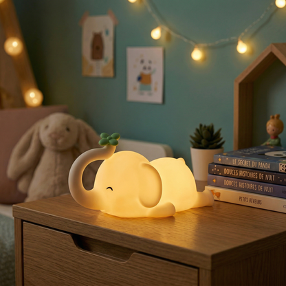 Veilleuse Éléphant Bébé