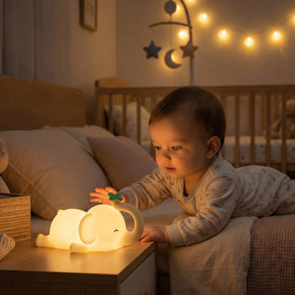 Veilleuse Éléphant Bébé