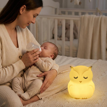 Veilleuse Hibou Bébé LED