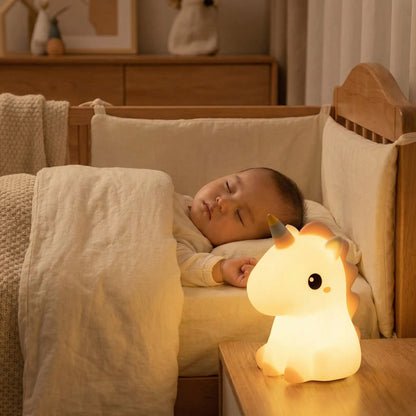 Veilleuse Licorne Bébé | UniGlow™