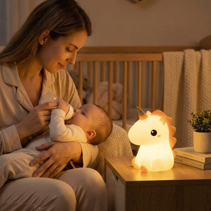 Veilleuse Licorne Bébé | UniGlow™