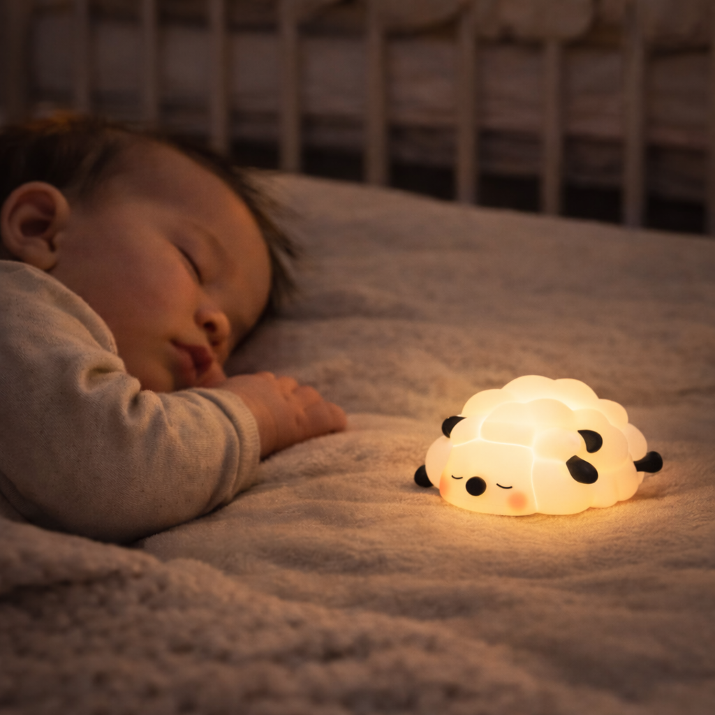 Veilleuse Mouton Bébé LED nuit