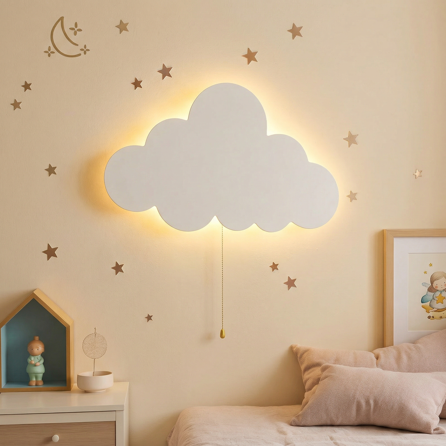 Veilleuse Nuage Murale | CloudGlow