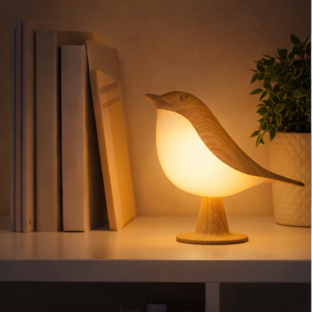 Veilleuse Oiseau Bébé LED la nuit