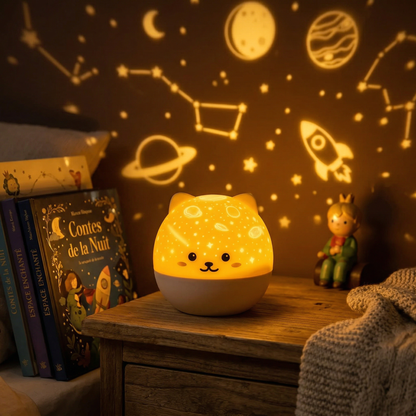 Veilleuse Ourson Projecteur Musical LED | StarBear™