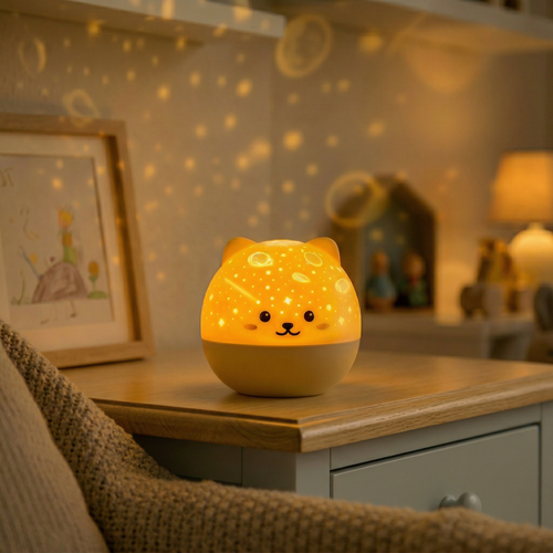 Veilleuse Ourson Projecteur Musical LED | StarBear™