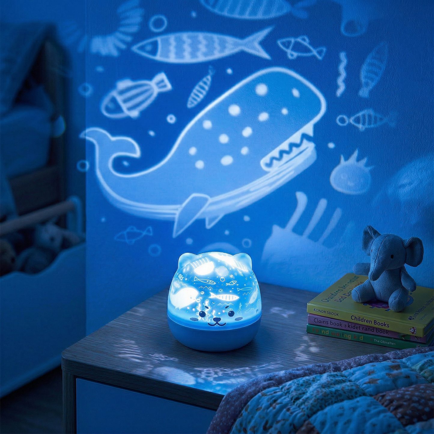Veilleuse Ourson Projecteur Musical LED | StarBear™