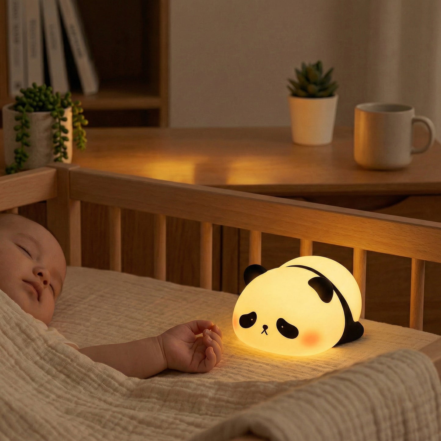 Veilleuse Panda Bébé LED | PandaGlow™