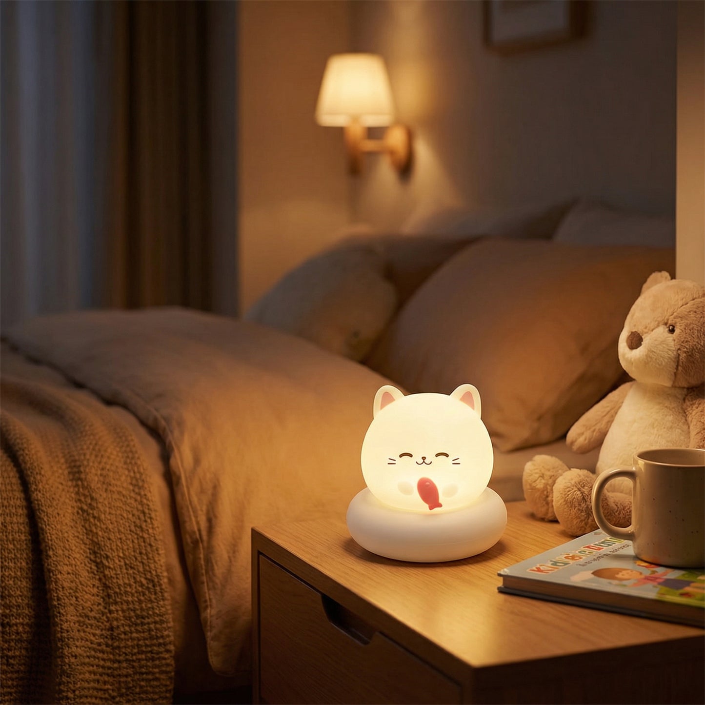 Veilleuse Animaux LED Enfant avec poisson