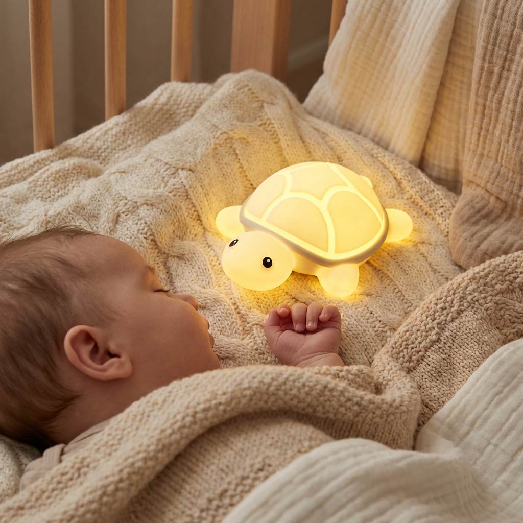 Veilleuse Tortue Bébé LED | TurtleGlow™