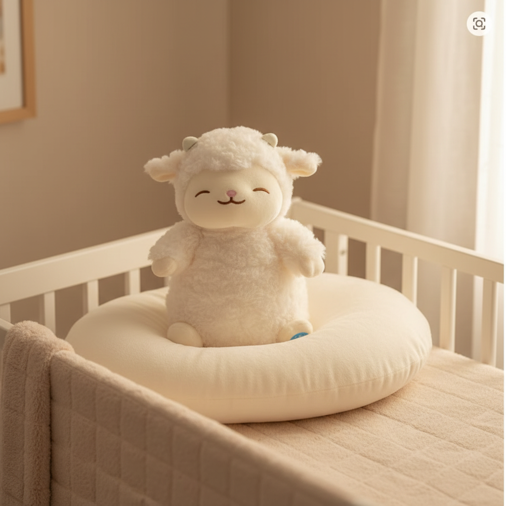 Peluche Veilleuse Mouton Bébé LED