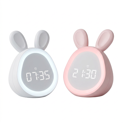 Veilleuse Lapin Réveil Bébé LED