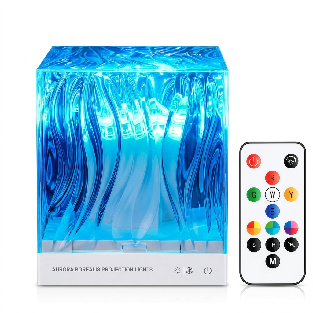 Lampe de Projection Aurores Boréales